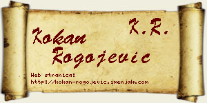 Kokan Rogojević vizit kartica